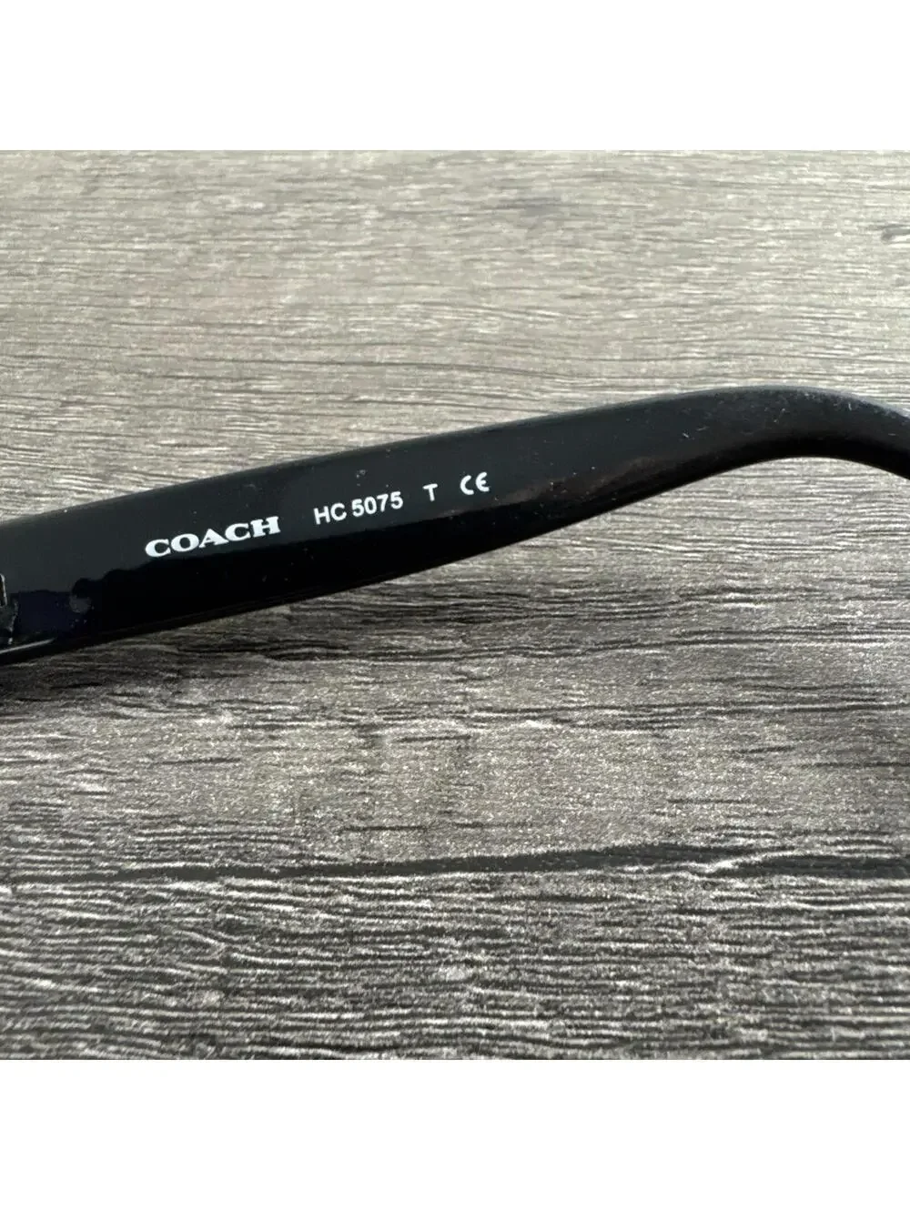 Coach Eyeglasses HC 5075 9017 Dark Silver/Black Oval FRAMES ONLY 53-17-135 - Picture 5 of 7